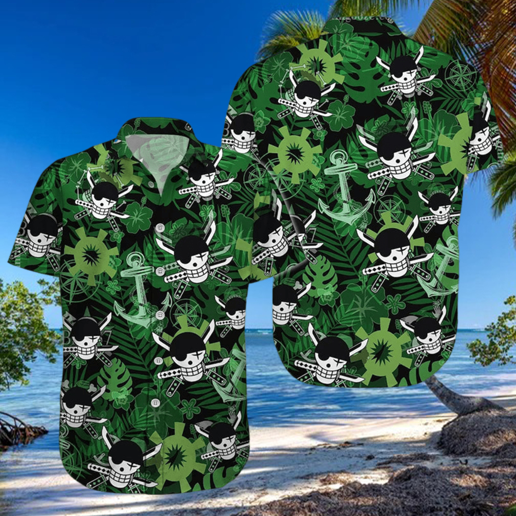 One Piece Pirates Hawaiian Shirt One Piece Pirates Hawaiian Shirt