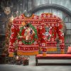 Santalorian Christmas Noel Knitted 3D Sweater For Thanksgiving
