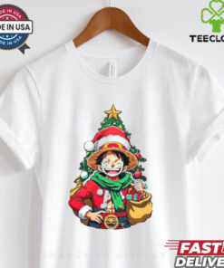 One Piece Santa Luffy Christmas shirt