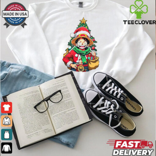 One Piece Santa Luffy Christmas shirt