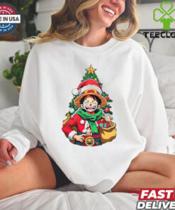 One Piece Santa Luffy Christmas shirt