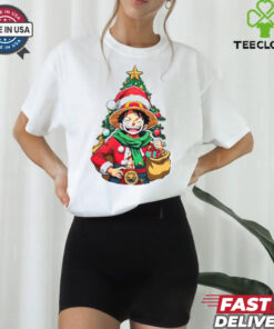 One Piece Santa Luffy Christmas shirt