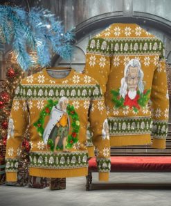 One Piece Silvers Rayleigh Ugly Christmas Sweater 3D Gift For Big Fans