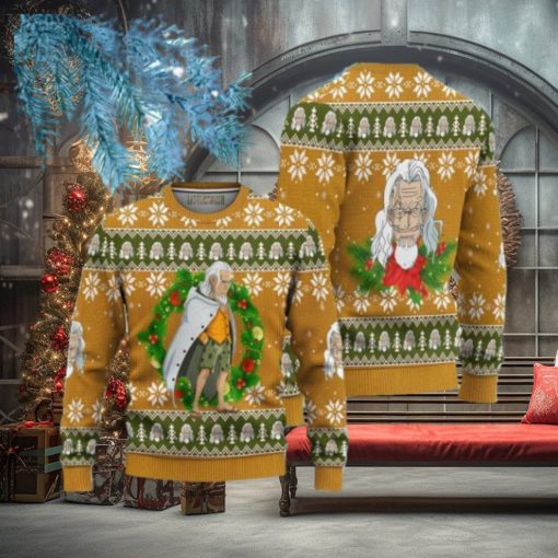 One Piece Silvers Rayleigh Ugly Christmas Sweater 3D Gift For Big Fans