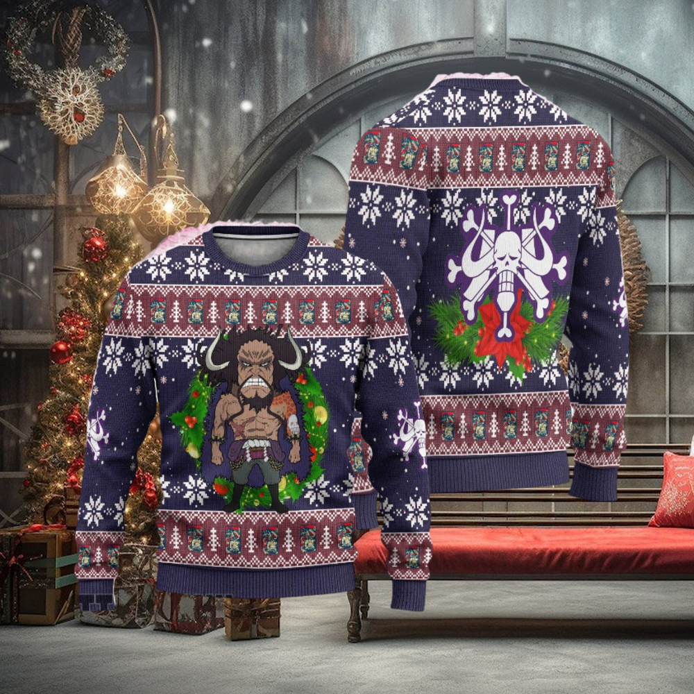 Sabo Ugly Christmas Sweater Anime Xmas Gifts One Piece