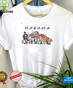 One Piece characters friends Nakama shirt