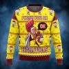 One Punch Saitama Ok Ugly Christmas Sweater