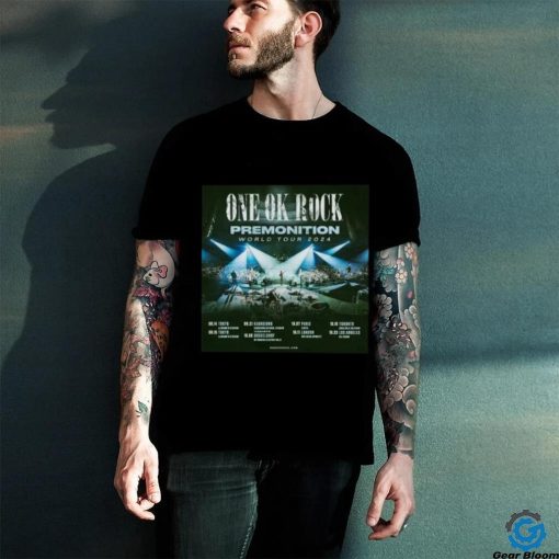 One Rock Premonition World Tour 2024 Poster Shirt