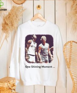 One Shining Moment Magic Johnson Larry Bird shirt