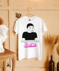 One Ticket To Barbie Barbie Movie 2023 meme art funny shirt
