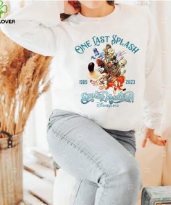 One last splash 1989 2023 Splash Mountain Disneyland shirt