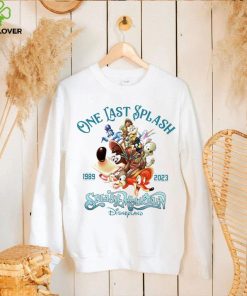 One last splash 1989 2023 Splash Mountain Disneyland shirt
