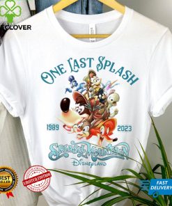 One last splash 1989 2023 Splash Mountain Disneyland shirt