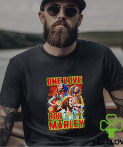 One love Bob Marley signature shirt