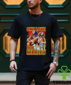 One love Bob Marley signature shirt