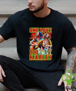 One love Bob Marley signature shirt