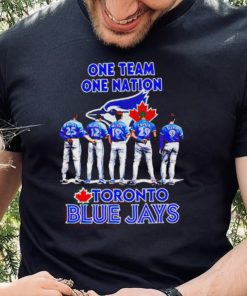 One team one nation Toronto Blue Jays 2022 hoodie, sweater, longsleeve, shirt v-neck, t-shirt