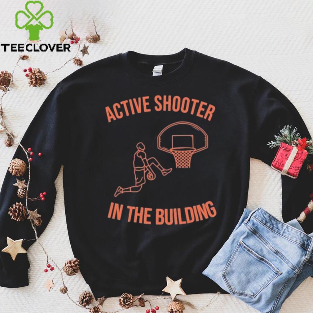 Onerealcactus10 Active Shooter In The Building Shirt Onerealcactus10 Active Shooter In The Building Shirt