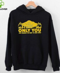 Only you can preserve the right to bear arms Smokey bear retro shirt
