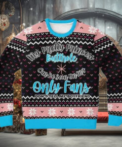 Onlyfans Princess Funny Matching Ugly Christmas Sweaters