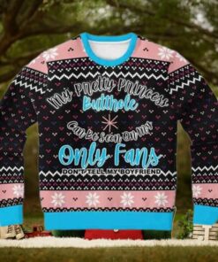 Onlyfans Princess Funny Matching Ugly Christmas Sweaters