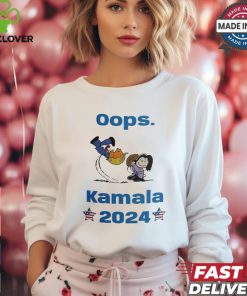 Oops Kamala Harris 2024 Donald Trump Shirt