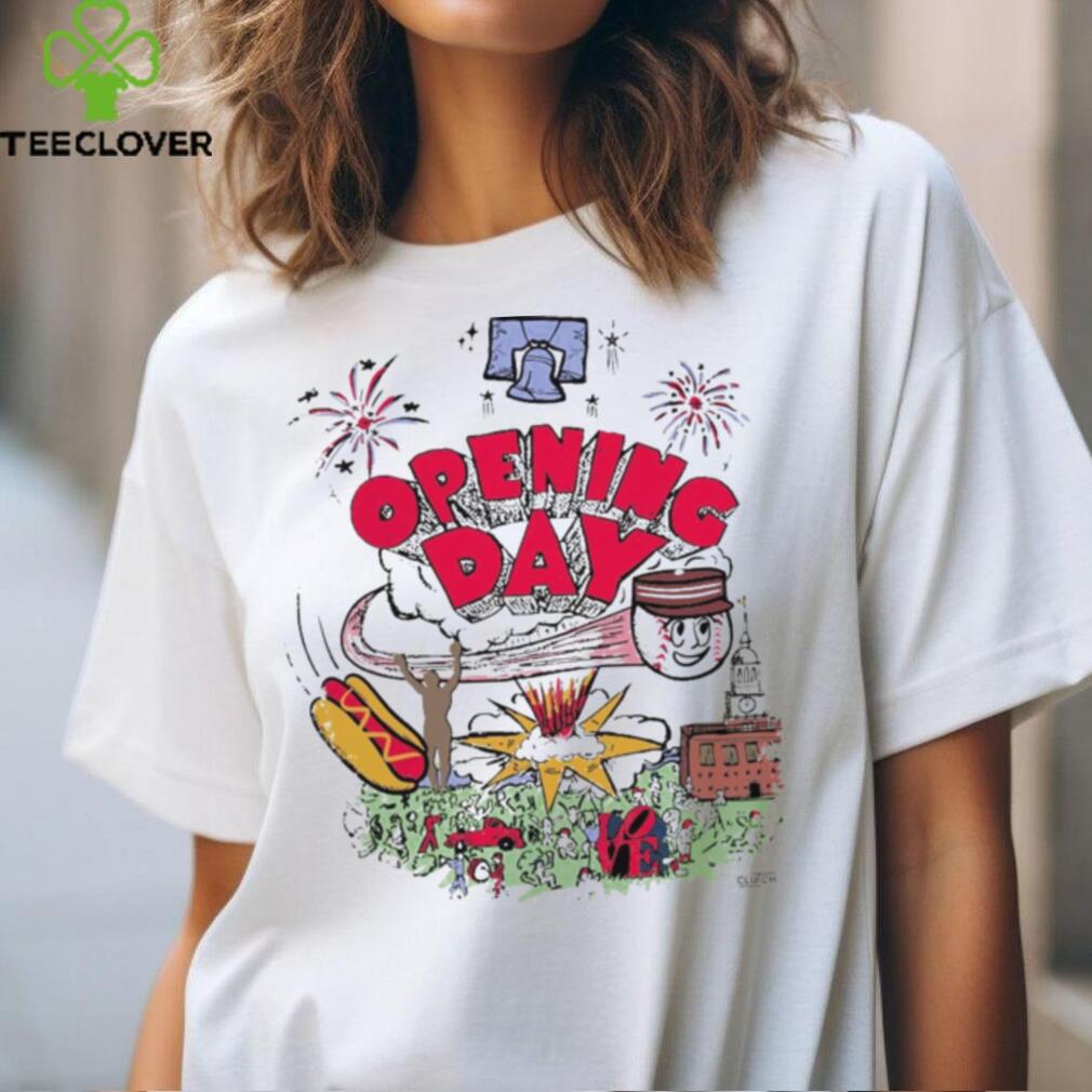 Opening Day Madness Philly Baseball Chaos t shirt Opening Day Madness Philly Baseball Chaos t shirt