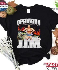 Operation Jim Trump workout flexing gym shirt