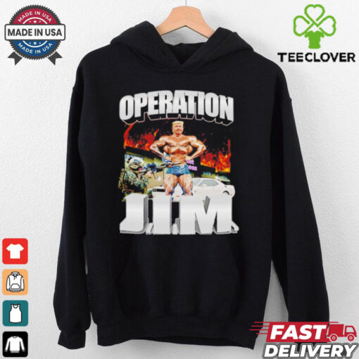 Operation Jim Trump workout flexing gym shirt