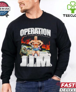 Operation Jim Trump workout flexing gym shirt