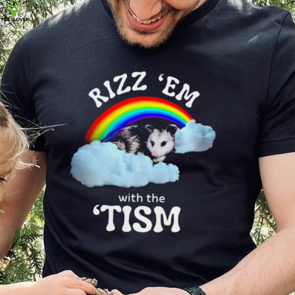 Opossum rat rizz ’em with the tism shirt Opossum rat rizz ’em with the tism shirt
