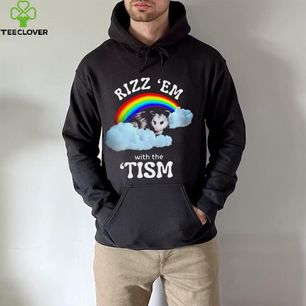 Opossum rat rizz ’em with the tism shirt Opossum rat rizz ’em with the tism shirt