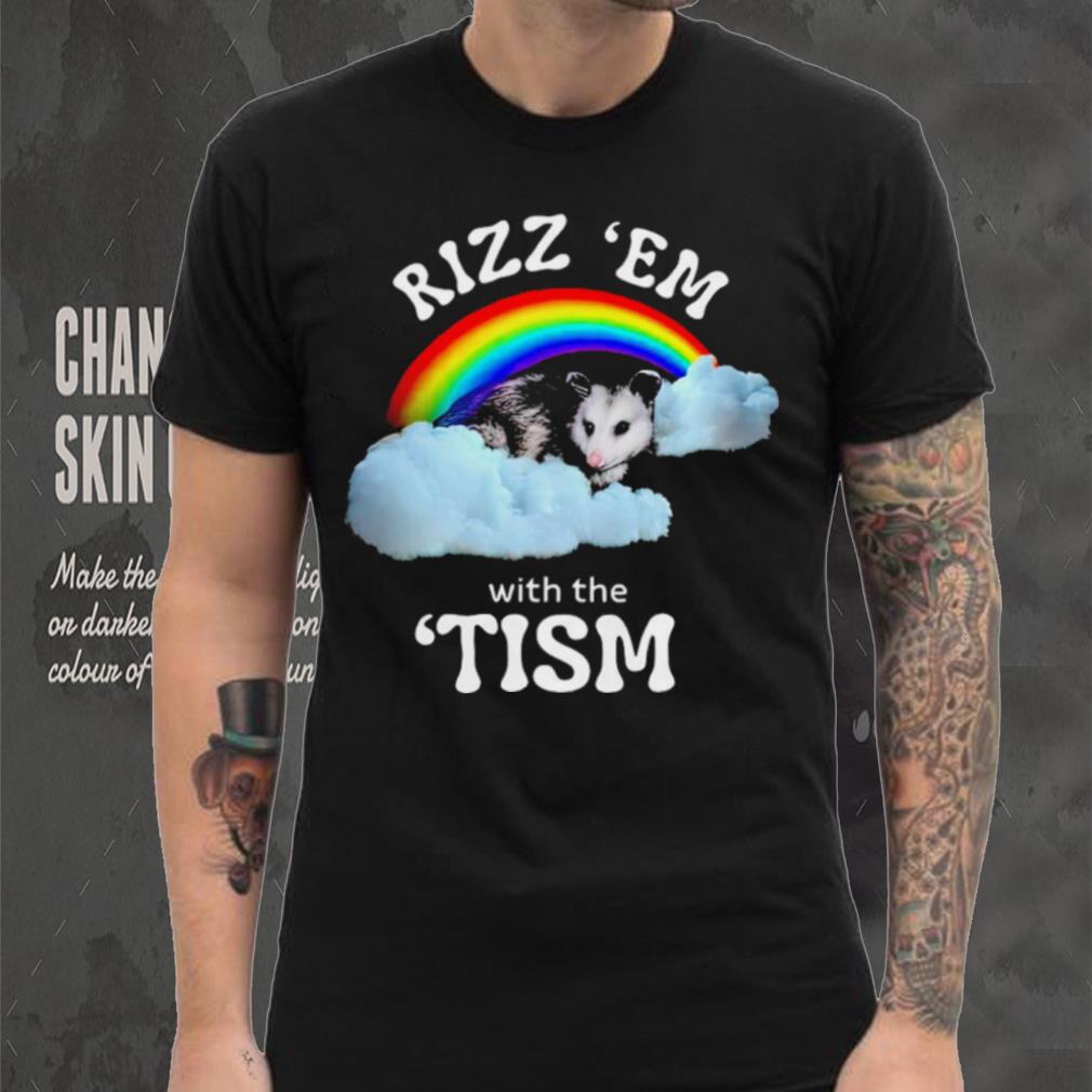 Opossum rat rizz ’em with the tism shirt Opossum rat rizz ’em with the tism shirt