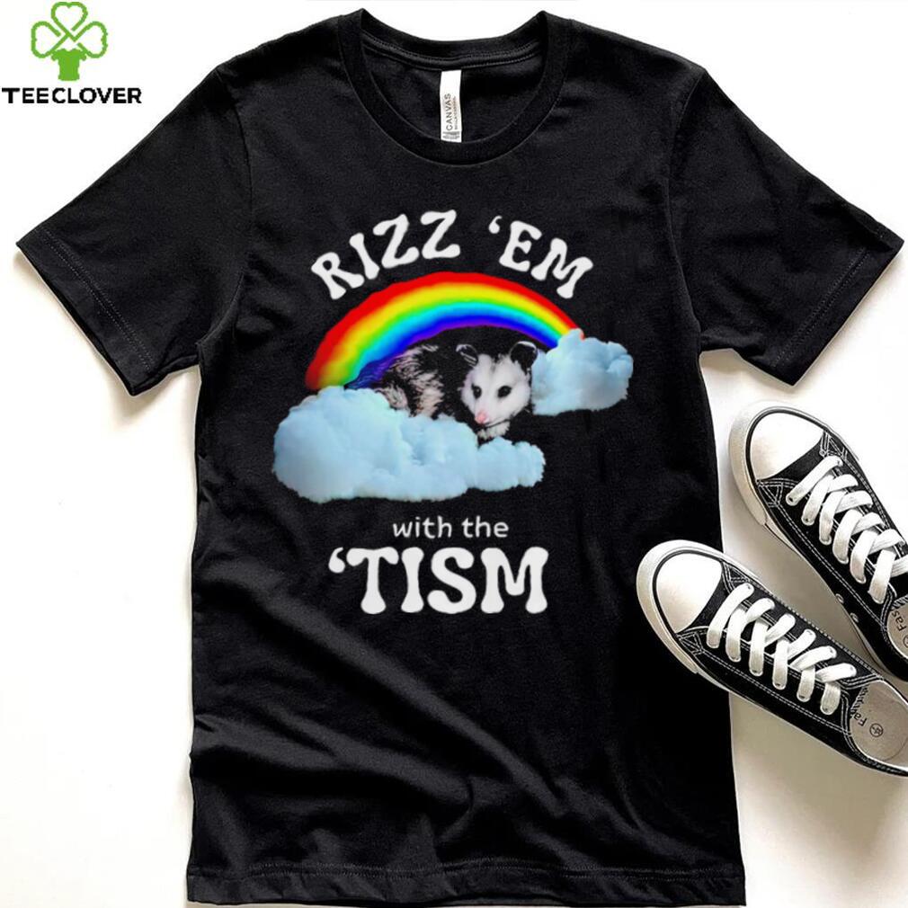 Opossum rat rizz ’em with the tism shirt Opossum rat rizz ’em with the tism shirt