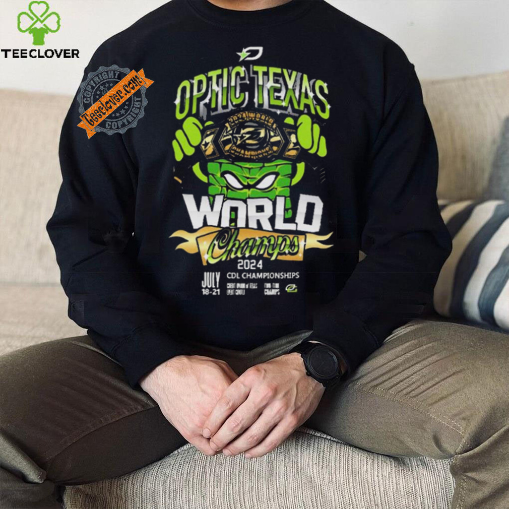 Optic Texas World Champs 2024 CDL Championships July 18 21 shirt Optic Texas World Champs 2024 CDL Championships July 18 21 shirt