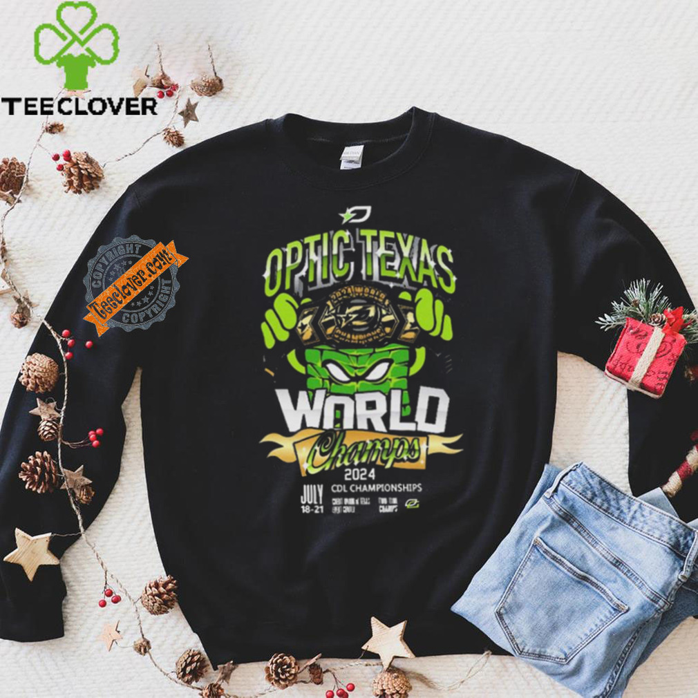 Optic Texas World Champs 2024 CDL Championships July 18 21 shirt Optic Texas World Champs 2024 CDL Championships July 18 21 shirt
