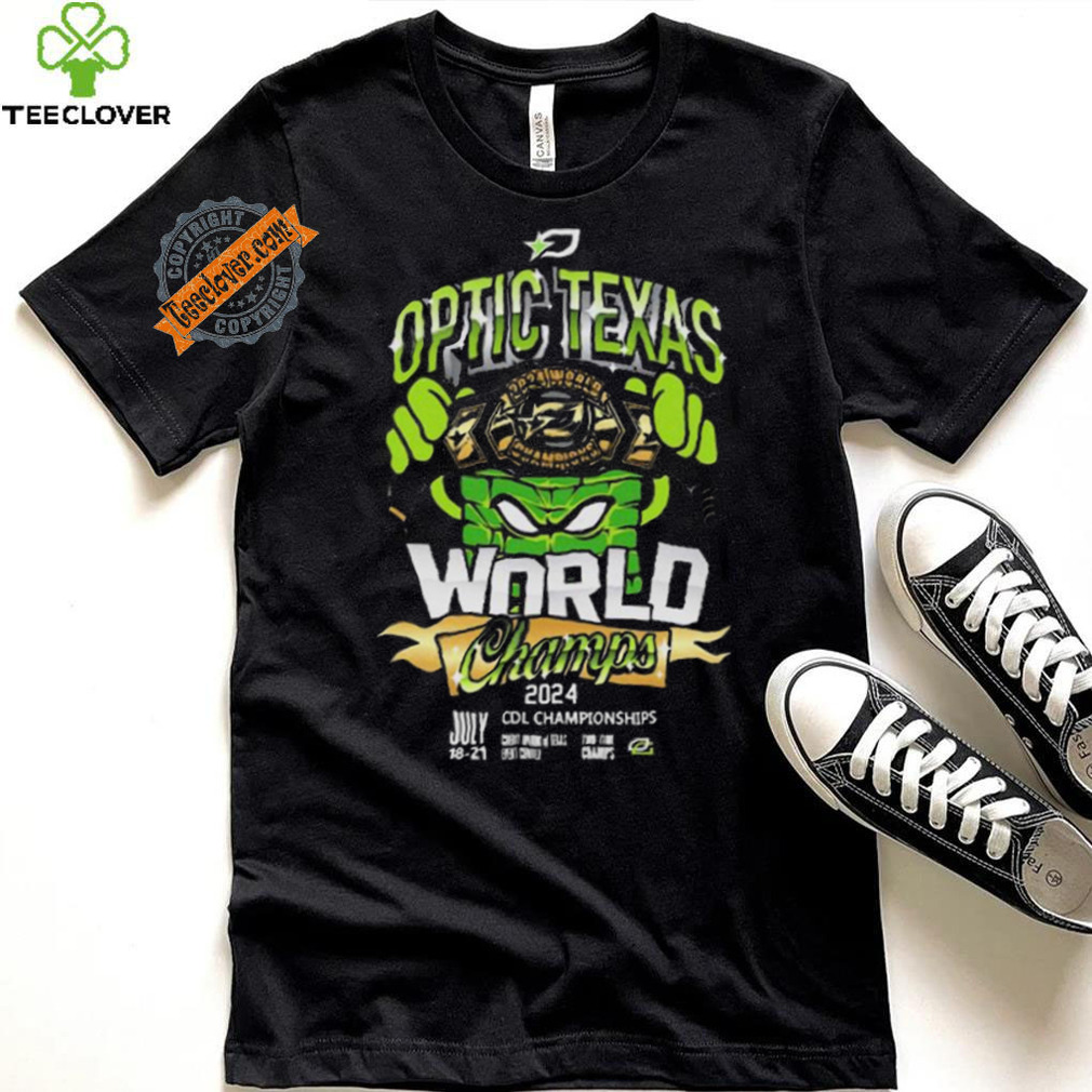 Optic Texas World Champs 2024 CDL Championships July 18 21 shirt Optic Texas World Champs 2024 CDL Championships July 18 21 shirt