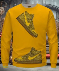 Orange 3D Sweater Impressive Gift