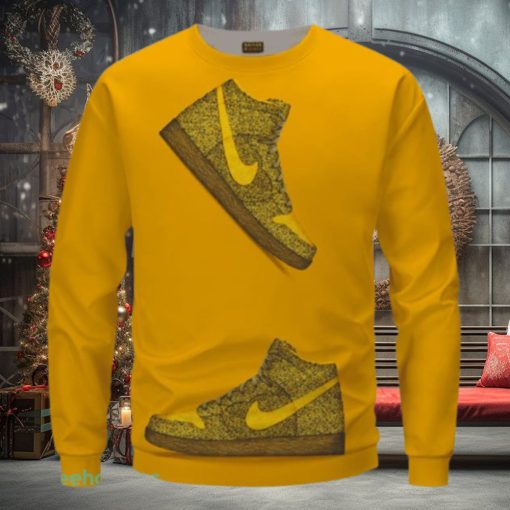 Orange 3D Sweater Impressive Gift