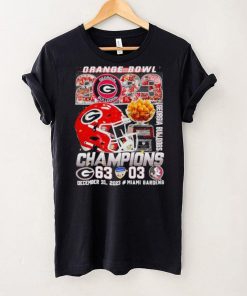 Orange BOwl 2023 Champions Georgia Bulldogs 63 03 shirt