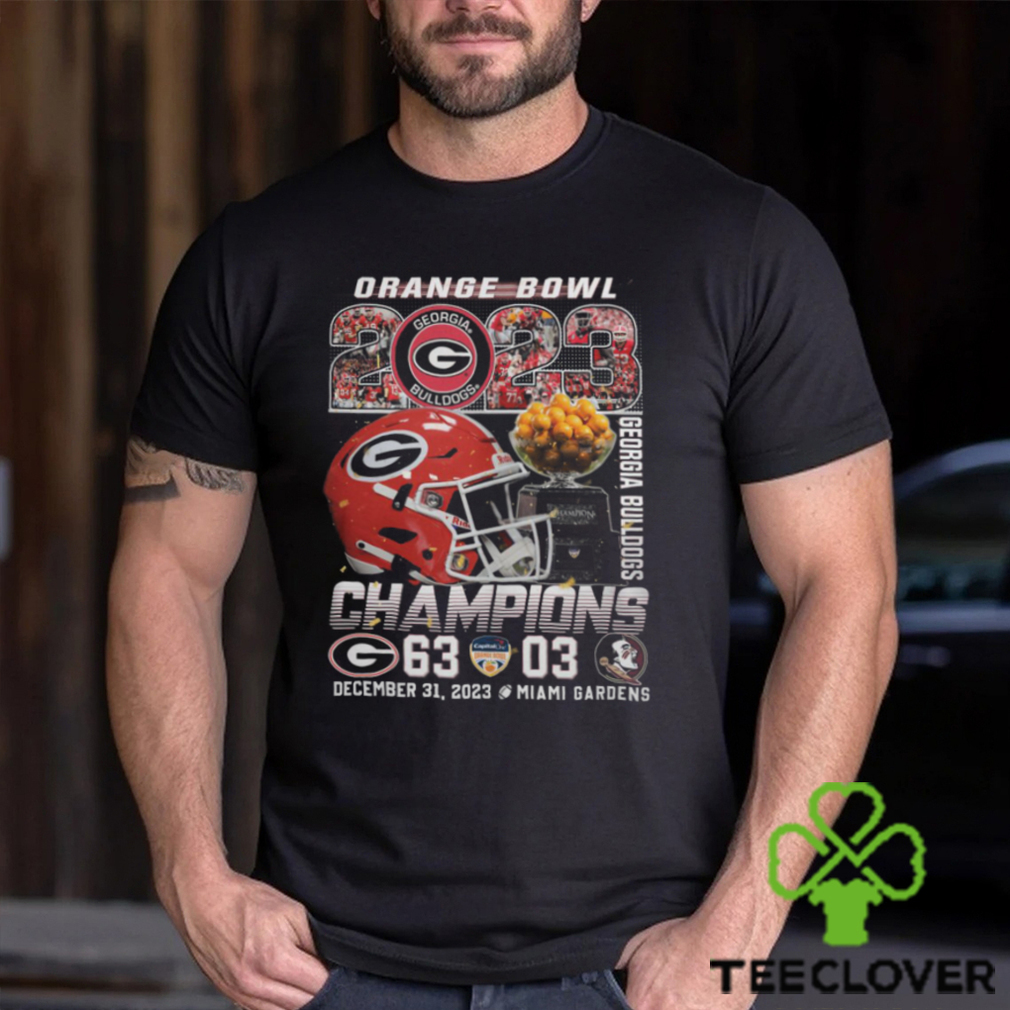 Orange Bowl Georgia Bulldogs Georgia Bulldogs Champions Shirt Orange Bowl Georgia Bulldogs Georgia Bulldogs Champions Shirt