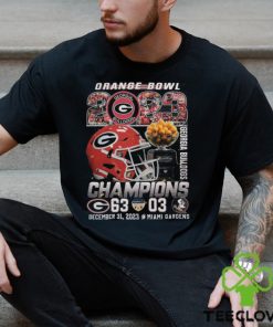 Orange Bowl Georgia Bulldogs Georgia Bulldogs Champions Shirt