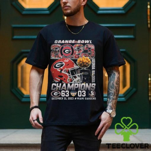 Orange Bowl Georgia Bulldogs Georgia Bulldogs Champions Shirt