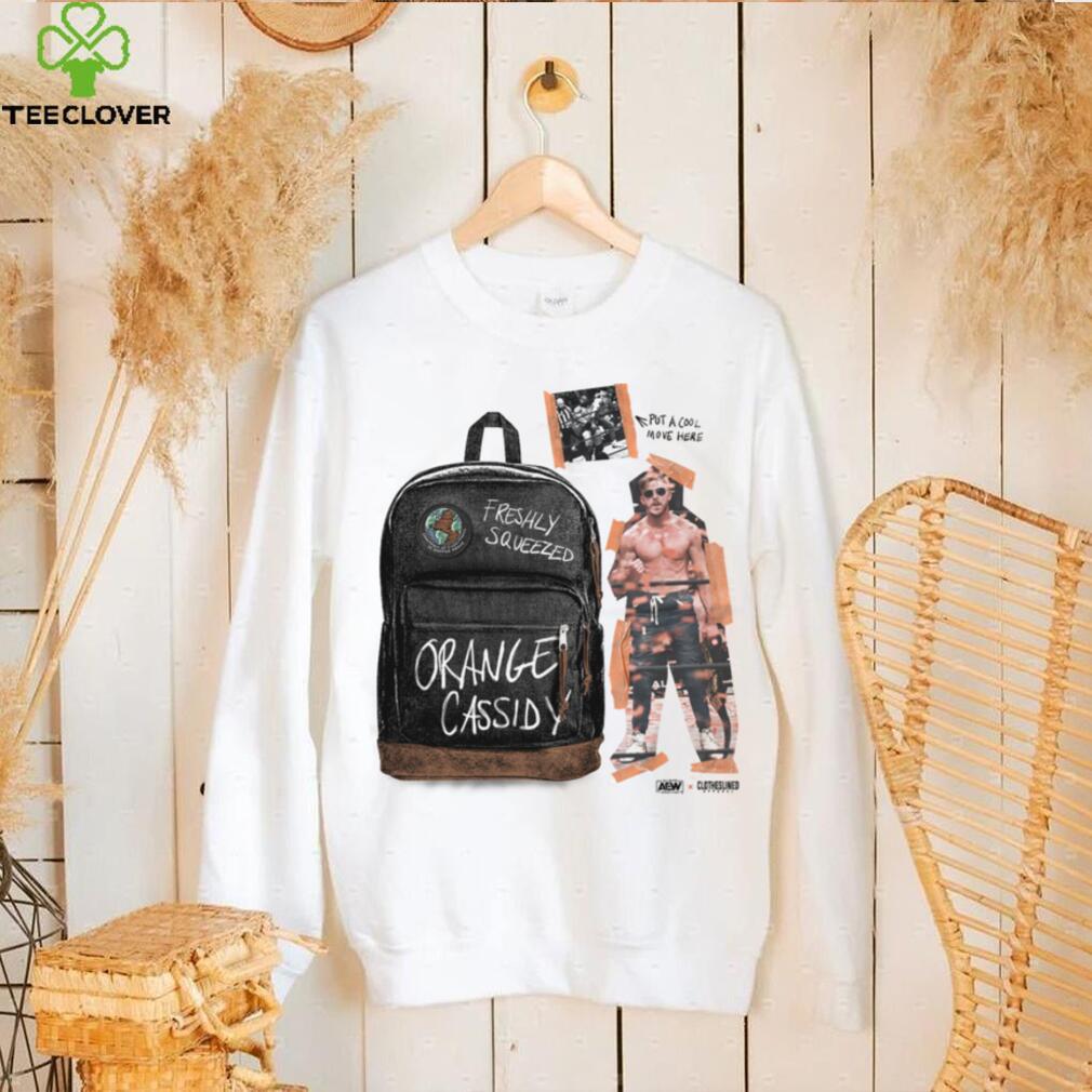 Orange Cassidy Put Cool Title Here AEW Clotheslined Championship Series Shirt Orange Cassidy Put Cool Title Here AEW Clotheslined Championship Series Shirt