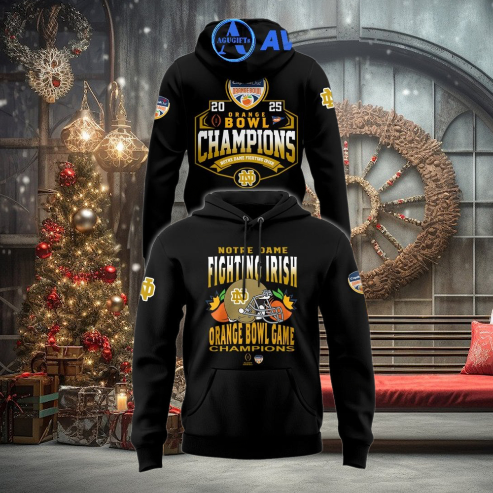 Orange Champions 2025 Notre Dame Fighting Irish For Fans Limited Hoodie Hoodie Orange Champions 2025 Notre Dame Fighting Irish For Fans Limited Hoodie Hoodie