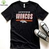 Orange Logo Denver Broncos T Shirt