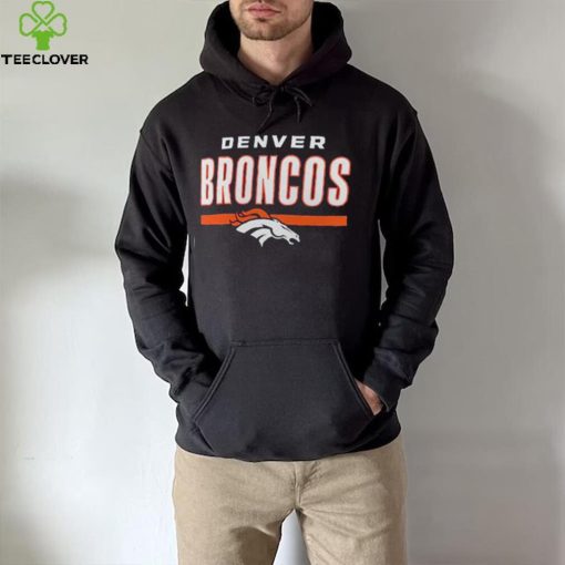 Orange Logo Denver Broncos T Shirt