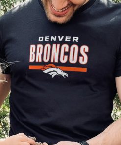 Orange Logo Denver Broncos T Shirt