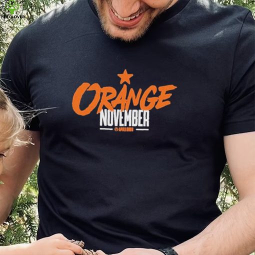 Orange November Houston Astros 2022 World Champs Shirt