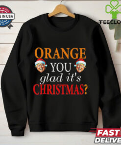 Orange You Glad It’s Christmas Trump 47th President 2024 T Shirt